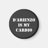 D'Arienzo is my cardio Tanguero アルゼンチンタンゴ マグネット (正面)
