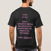 DARIJA DICTIONARY™ Tシャツ (裏面)