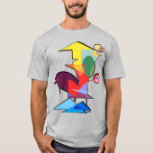 Darin JonesによるファブリケーションTシャツ Tシャツ (正面)