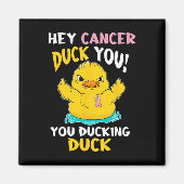 Daring Duckie - Breast Cancer Warrior  マグネット (正面)