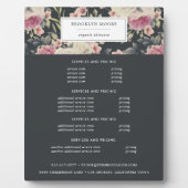 Darkフローラロゴ価格プラーク フォトプラーク (正面)