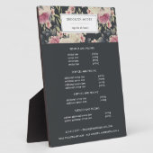 Darkフローラロゴ価格プラーク フォトプラーク (側面)