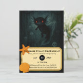 Dark Abyss Axolotl Birthday  招待状 (スタンド正面)