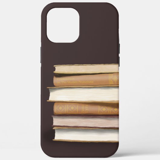 Dark Academia Antique Books Case-Mate iPhoneケース (裏面)