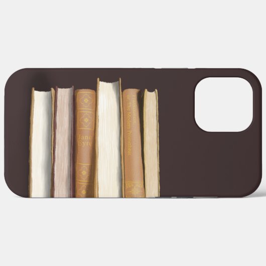 Dark Academia Antique Books Case-Mate iPhoneケース (裏面 (横))
