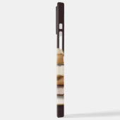 Dark Academia Antique Books iPhoneケース (左側面)