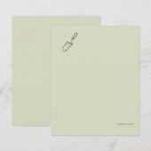 Dark Academia Botany Garden Reader Gift (正面/裏面)