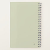 Dark Academia Botany Garden Reader Gift ノートブック (裏面)