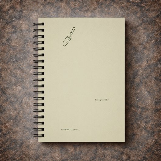 Dark Academia Botany Garden Reader Gift ノートブック