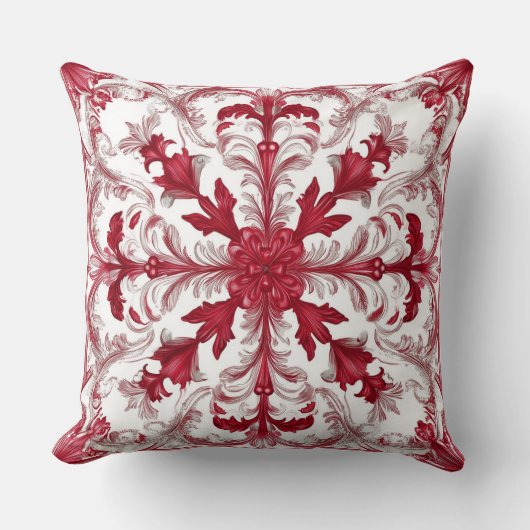 Dark Academia Christmas クッション (正面)