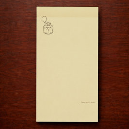 Dark Academia Ink Pot – Minimalist Vintage Library ポストイット