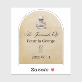 Dark Academia Journal蔵書票シール シール