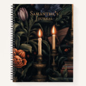 Dark Academia Journal Notebook ノートブック (正面)