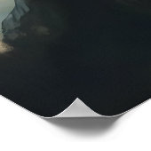 Dark Academia Library Wall Art Gothic Victorian ポスター (角)