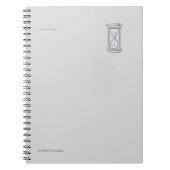 Dark Academia Night Owl Student Study Focus Gift ノートブック (正面)