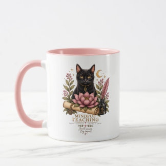 Dark Academia Teacher Mug for Her | Mindful Teachi マグカップ