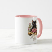 Dark Academia Teacher Mug for Her | Mindful Teachi マグカップ (正面右)