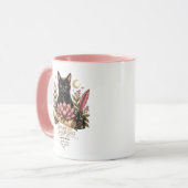 Dark Academia Teacher Mug for Her | Mindful Teachi マグカップ (正面左)