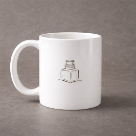 Dark Academia – Vintage Book Art | Introvert Gift  コーヒーマグカップ