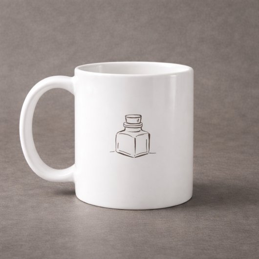 Dark Academia – Vintage Book Art | Introvert Gift  コーヒーマグカップ