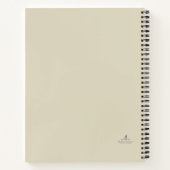 Dark Academia –Vintage Book Art | Introvert Gift  ノートブック (裏面)