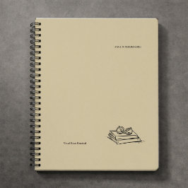 Dark Academia –Vintage Book Art | Introvert Gift  ノートブック