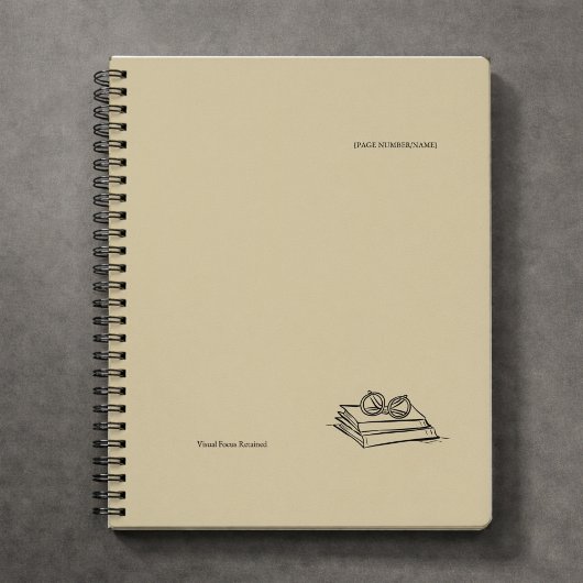 Dark Academia –Vintage Book Art | Introvert Gift  ノートブック