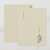 Dark Academia – Vintage Book Art | Introvert Gift  ポストカード (正面/裏面)