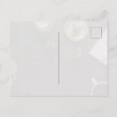 Dark Academia vintage writer  ポストカード (裏面)