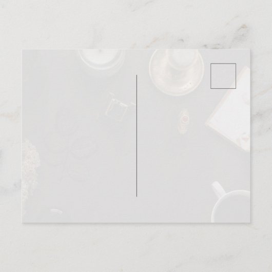 Dark Academia vintage writer ポストカード (裏面)