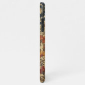 Dark Aesthetic William Morris Wildflower iPhoneケース (左側)