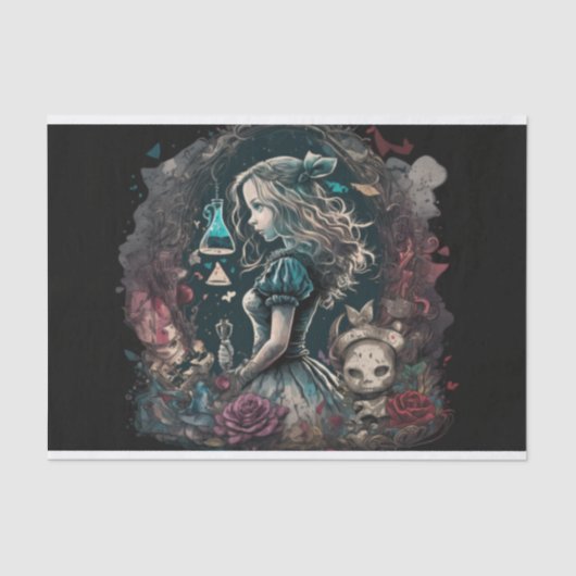 Dark Alice 2ヴィンテージ・デコパージュ 薄葉紙 (正面)