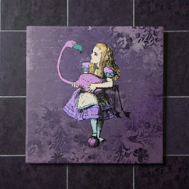 Dark Alice Rustic Deep Purple タイル