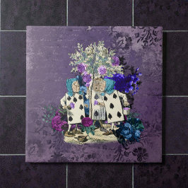 Dark Alice Rustic Deep Purple タイル