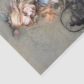 Dark Alice with Books Decompage紙 薄葉紙 (詳細)