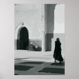 Dark Alley in Fez ポスター