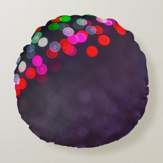 Dark and light ラウンドクッション (正面)