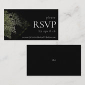 Dark and Moody Phends RSVPカーモダンド エンクロージャーカード (正面/裏面)
