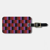 Dark and Red and Purple Combination ラゲッジタグ (正面横)