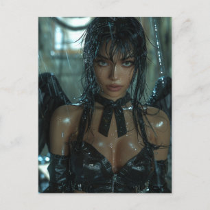 Dark Angel in the Rain ポストカード