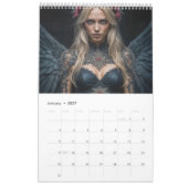 Dark Angel Visions – Gothic Fantasy Calendar 2026 カレンダー (1月 2027)