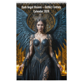Dark Angel Visions – Gothic Fantasy Calendar 2026 カレンダー