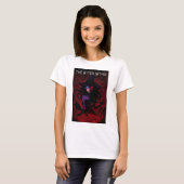 Dark Anime Witch – The Witch Within Horror Tシャツ (正面フル)