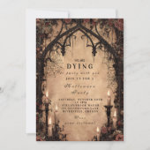 Dark Archway Gothic Halloween 招待状 (正面)