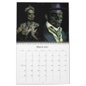 Dark Art Wall Calendar – Horizontal Format カレンダー (3月 2027)