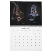 Dark Art Wall Calendar – Horizontal Format カレンダー (1月 2027)