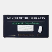 Dark Arts Desk Mat Gothic Academic Aesthetic デスクマット (キーボード&マウス)