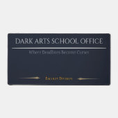 Dark Arts Desk Mat Gothic School Office Pad デスクマット (正面)