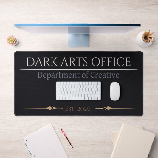 Dark Arts Office Desk Mat Aesthetic Gothic Pad デスクマット (オフィス1)