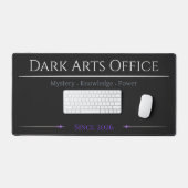 Dark Arts Office Desk Mat Gothic Wizard Decor デスクマット (キーボード&マウス)